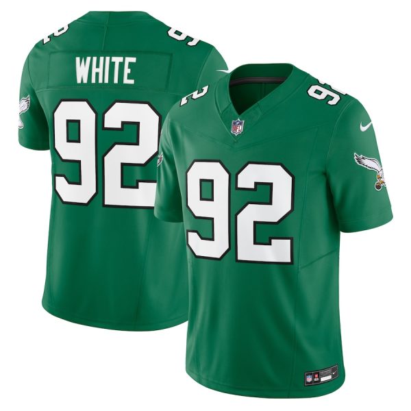 Men's Philadelphia Eagles Reggie White Nike Kelly Green Alternate Vapor F.U.S.E. Limited Jersey - GNE DROP041