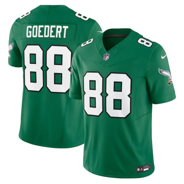 Men's Philadelphia Eagles Dallas Goedert Nike Kelly Green Vapor F.U.S.E. Limited Jersey - GNE DROP042