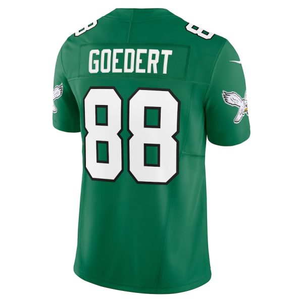 Men's Philadelphia Eagles Dallas Goedert Nike Kelly Green Vapor F.U.S.E. Limited Jersey - GNE DROP042