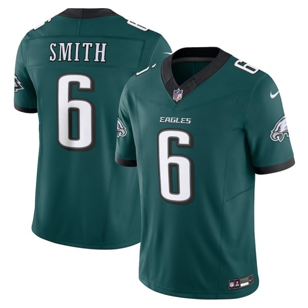 Men's Philadelphia Eagles DeVonta Smith Nike Midnight Green Vapor F.U.S.E. Limited Jersey - GNE DROP043