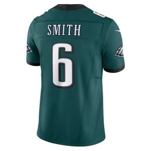 Men's Philadelphia Eagles DeVonta Smith Nike Midnight Green Vapor F.U.S.E. Limited Jersey - GNE DROP043