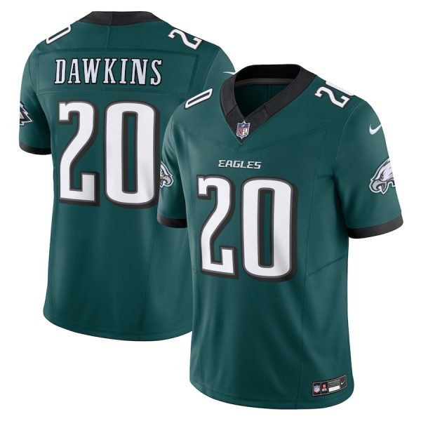 Men's Philadelphia Eagles Brian Dawkins Nike Midnight Green Vapor F.U.S.E. Limited Jersey - GNE DROP045