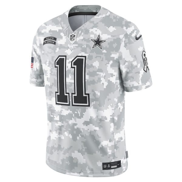 Men's Dallas Cowboys Micah Parsons Nike Arctic Camo 2024 Salute to Service Limited Jersey - GNE DROP063