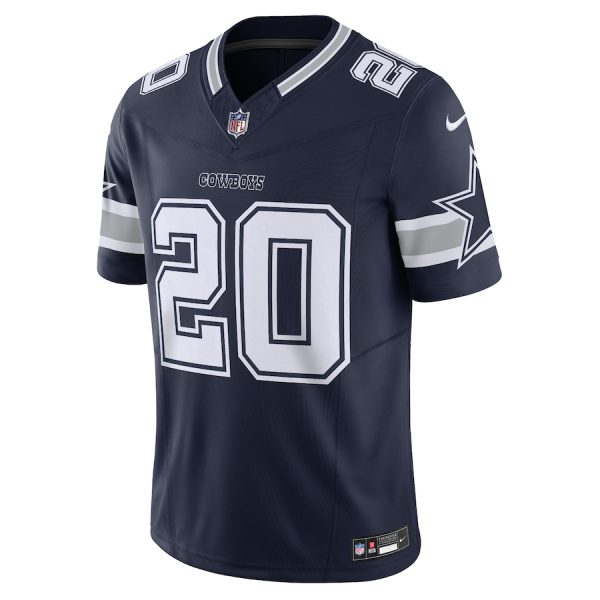 Men's Dallas Cowboys Tony Pollard Nike Navy Vapor F.U.S.E. Limited Jersey - GNE DROP077