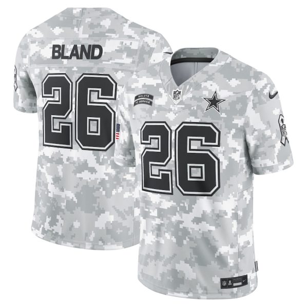 Men's Dallas Cowboys DaRon Bland Nike Arctic Camo 2024 Salute to Service Limited Jersey - GNE DROP080