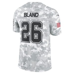 Men's Dallas Cowboys DaRon Bland Nike Arctic Camo 2024 Salute to Service Limited Jersey - GNE DROP080