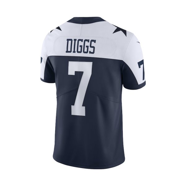 Men's Dallas Cowboys Trevon Diggs Nike Navy Alternate Vapor Limited Jersey - GNE DROP089