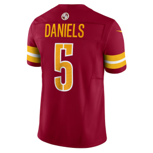 Men's Washington Commanders Jayden Daniels Nike Burgundy Vapor F.U.S.E. Limited Jersey - GNE DROP098