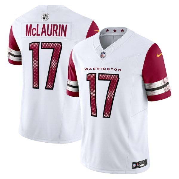 Men's Washington Commanders Terry McLaurin Nike White Vapor F.U.S.E. Limited Jersey - GNE DROP099