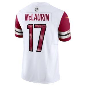 Men's Washington Commanders Terry McLaurin Nike White Vapor F.U.S.E. Limited Jersey - GNE DROP099