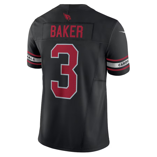 Men's Arizona Cardinals Budda Baker Nike Black Vapor F.U.S.E. Limited Jersey - GNE DROP133