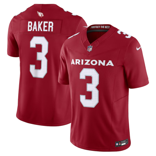 Men's Arizona Cardinals Budda Baker Nike Cardinal Vapor F.U.S.E. Limited Jersey - GNE DROP134