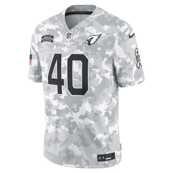 Men's Arizona Cardinals Pat Tillman Nike Arctic Camo 2024 Salute to Service Retired Player Limited Jersey - GNE DROP136