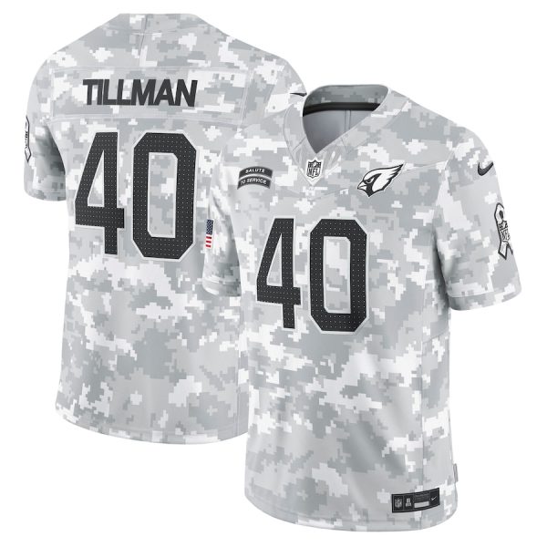 Men's Arizona Cardinals Pat Tillman Nike Arctic Camo 2024 Salute to Service Retired Player Limited Jersey - GNE DROP136