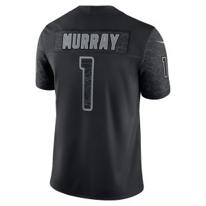 Men's Arizona Cardinals Kyler Murray Nike Black RFLCTV Limited Jersey - GNE DROP142