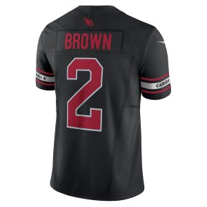 Men's Arizona Cardinals Marquise Brown Nike Black Vapor F.U.S.E. Limited Jersey - GNE DROP144