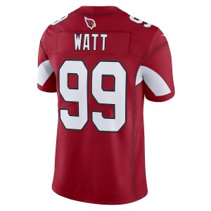 Men's Arizona Cardinals J.J. Watt Nike Cardinal Vapor Limited Jersey - GNE DROP149