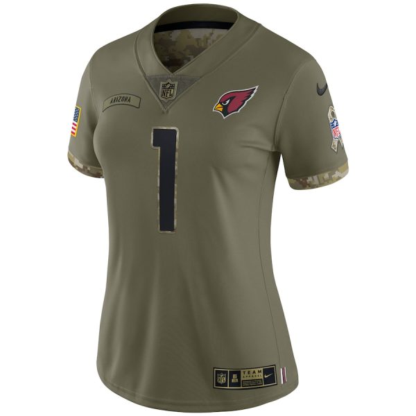 Women's Arizona Cardinals Kyler Murray Nike Olive Salute To Service Limited Jersey - GNE DROP150