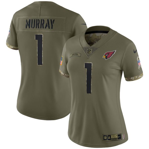 Women's Arizona Cardinals Kyler Murray Nike Olive Salute To Service Limited Jersey - GNE DROP150