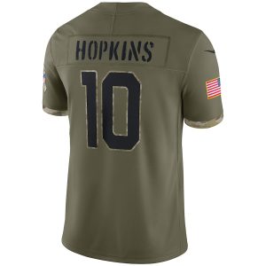 Men's Arizona Cardinals DeAndre Hopkins Nike Olive Salute To Service Limited Jersey - GNE DROP153