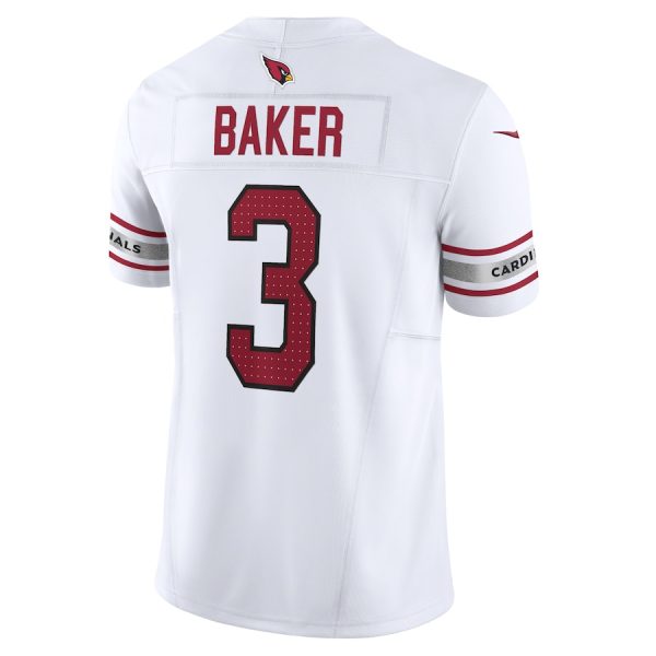 Men's Arizona Cardinals Budda Baker Nike White Vapor F.U.S.E. Limited Jersey - GNE DROP154