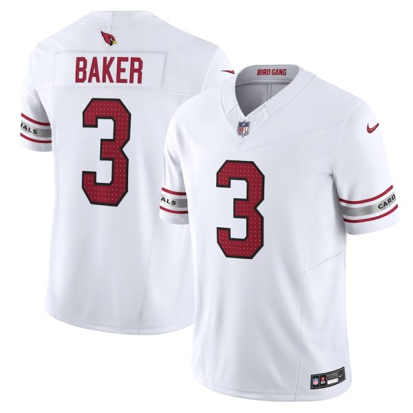 Men's Arizona Cardinals Budda Baker Nike White Vapor F.U.S.E. Limited Jersey - GNE DROP154