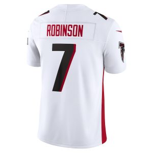 Men's Atlanta Falcons Bijan Robinson Nike White Vapor F.U.S.E. Limited Jersey - GNE DROP158