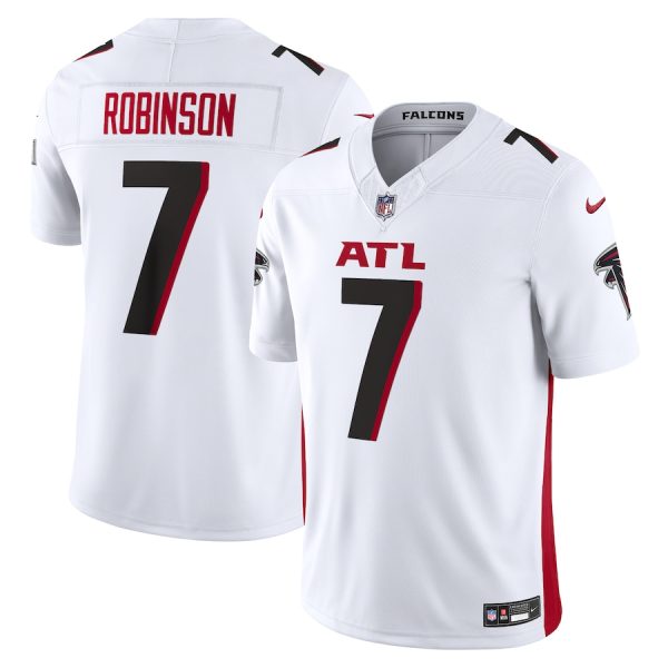 Men's Atlanta Falcons Bijan Robinson Nike White Vapor F.U.S.E. Limited Jersey - GNE DROP158