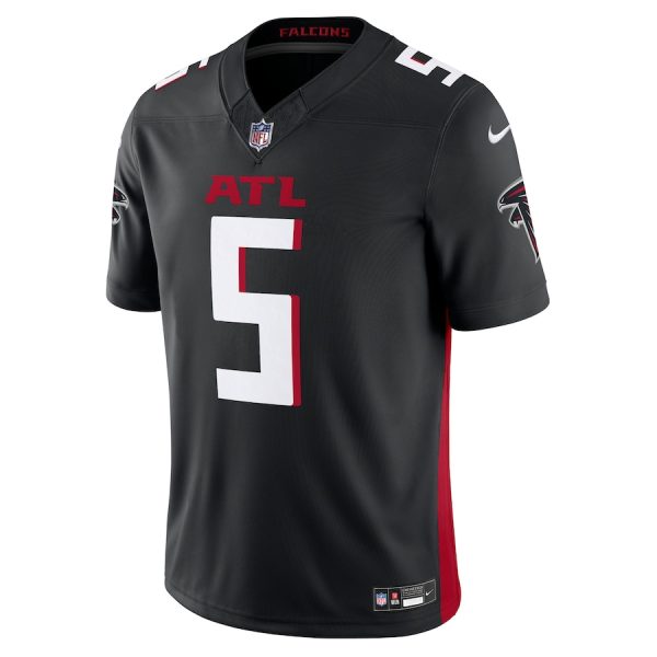 Men's Atlanta Falcons Drake London Nike Black Vapor F.U.S.E. Limited Jersey - GNE DROP159