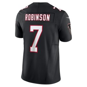 Men's Atlanta Falcons Bijan Robinson Nike Black Alternate Vapor F.U.S.E. Limited Jersey - GNE DROP160