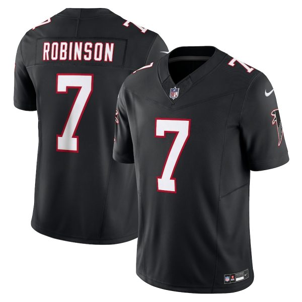 Men's Atlanta Falcons Bijan Robinson Nike Black Alternate Vapor F.U.S.E. Limited Jersey - GNE DROP160