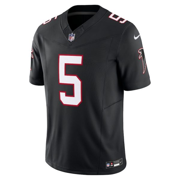 Men's Atlanta Falcons Drake London Nike Black Vapor F.U.S.E. Limited Jersey - GNE DROP161