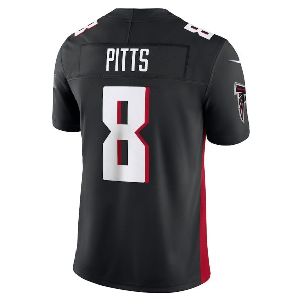 Men's Atlanta Falcons Kyle Pitts Nike Black Vapor F.U.S.E. Limited Jersey - GNE DROP170