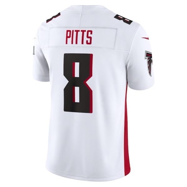 Men's Atlanta Falcons Kyle Pitts Nike White Vapor F.U.S.E. Limited Jersey - GNE DROP171