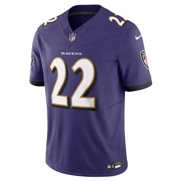 Men's Baltimore Ravens Derrick Henry Nike Purple Vapor F.U.S.E. Limited Jersey - GNE DROP175