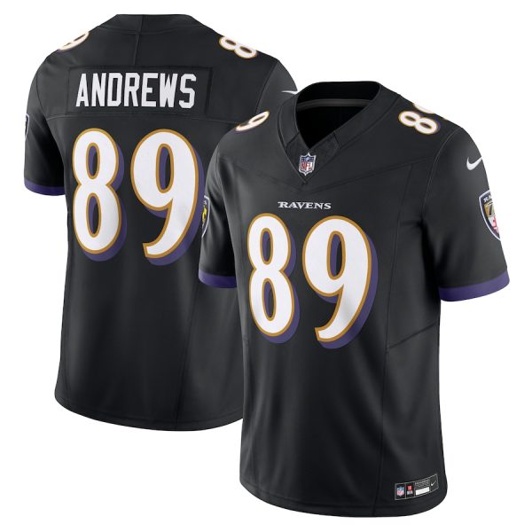 Men's Baltimore Ravens Mark Andrews Nike Black Vapor F.U.S.E. Limited Jersey - GNE DROP180