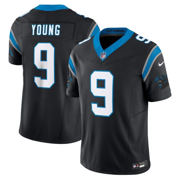 Men's Carolina Panthers Bryce Young Nike Black Vapor F.U.S.E. Limited Jersey - GNE DROP218