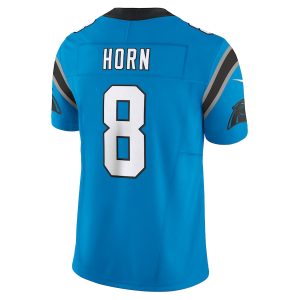 Men's Carolina Panthers Jaycee Horn Nike Blue Vapor F.U.S.E. Limited Jersey - GNE DROP221