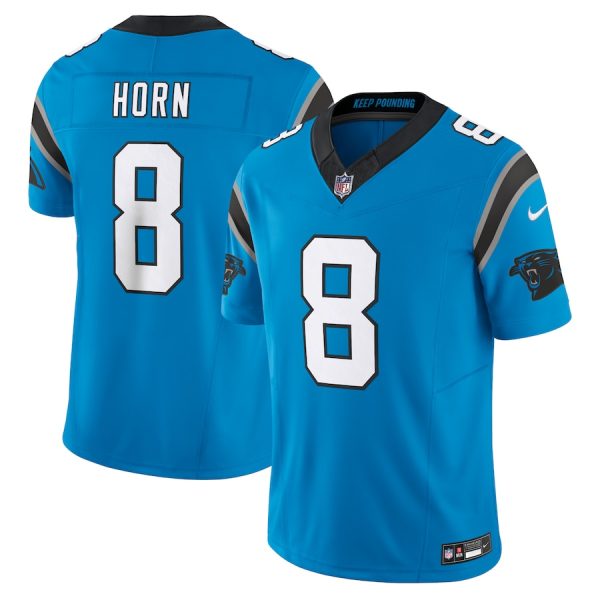 Men's Carolina Panthers Jaycee Horn Nike Blue Vapor F.U.S.E. Limited Jersey - GNE DROP221