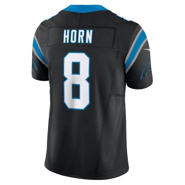 Men's Carolina Panthers Jaycee Horn Nike Black Vapor F.U.S.E. Limited Jersey - GNE DROP228