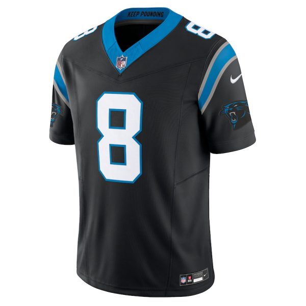 Men's Carolina Panthers Jaycee Horn Nike Black Vapor F.U.S.E. Limited Jersey - GNE DROP228