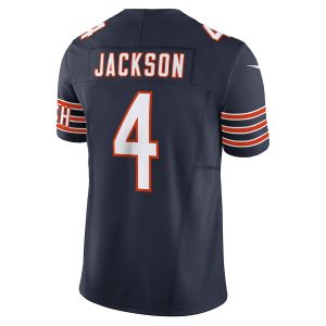 Men's Chicago Bears Eddie Jackson Nike Navy Vapor F.U.S.E. Limited Jersey - GNE DROP239