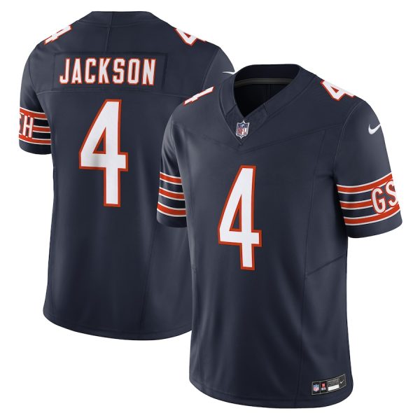 Men's Chicago Bears Eddie Jackson Nike Navy Vapor F.U.S.E. Limited Jersey - GNE DROP239