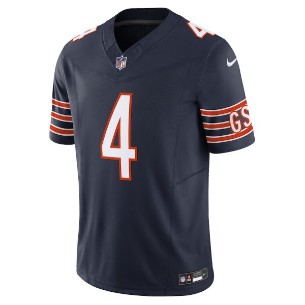 Men's Chicago Bears Eddie Jackson Nike Navy Vapor F.U.S.E. Limited Jersey - GNE DROP239