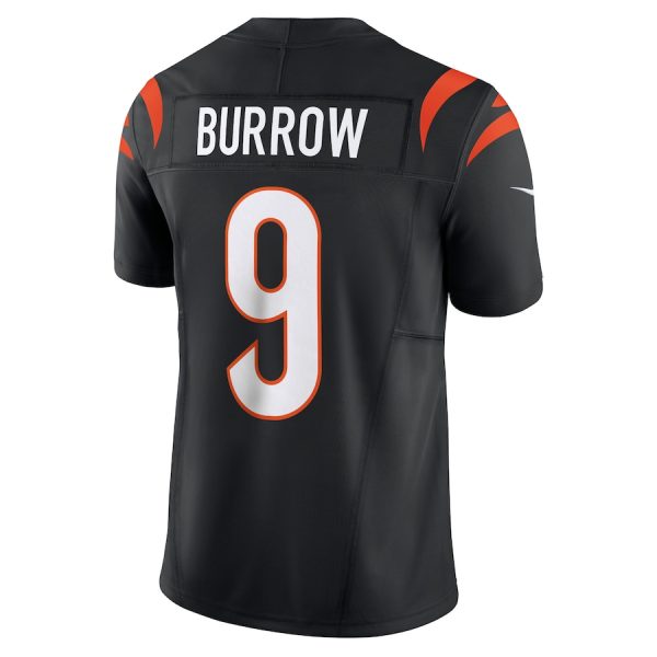 Men's Cincinnati Bengals Joe Burrow Nike Black Vapor F.U.S.E. Limited Jersey - GNE DROP241