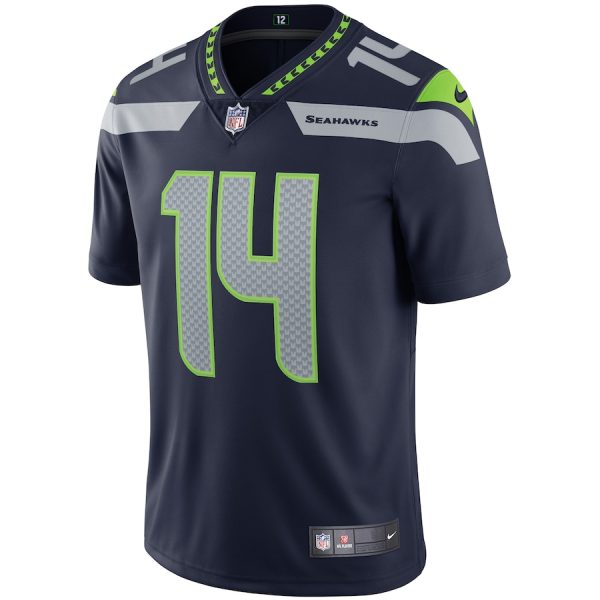 Men's Seattle Seahawks DK Metcalf Nike College Navy Vapor Limited Jersey - GNE DROP248