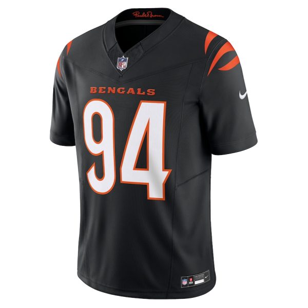 Men's Cincinnati Bengals Sam Hubbard Nike Black Vapor F.U.S.E. Limited Jersey - GNE DROP268