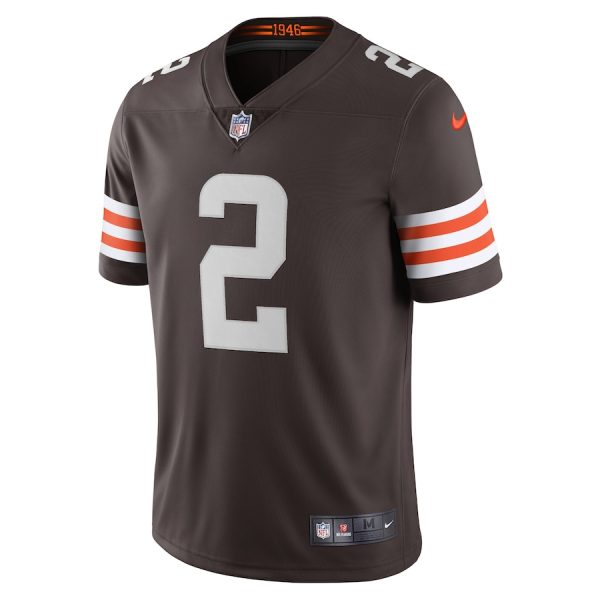 Men's Cleveland Browns Amari Cooper Nike Brown Vapor Limited Jersey - GNE DROP301