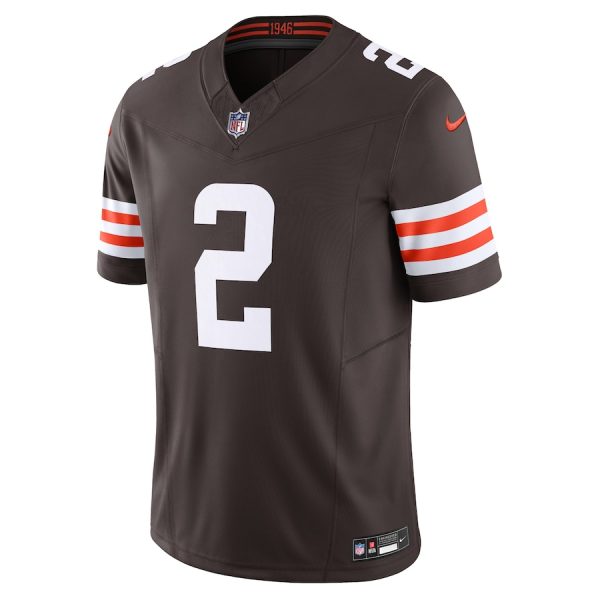 Men's Cleveland Browns Amari Cooper Nike Brown Vapor F.U.S.E. Limited Jersey - GNE DROP308