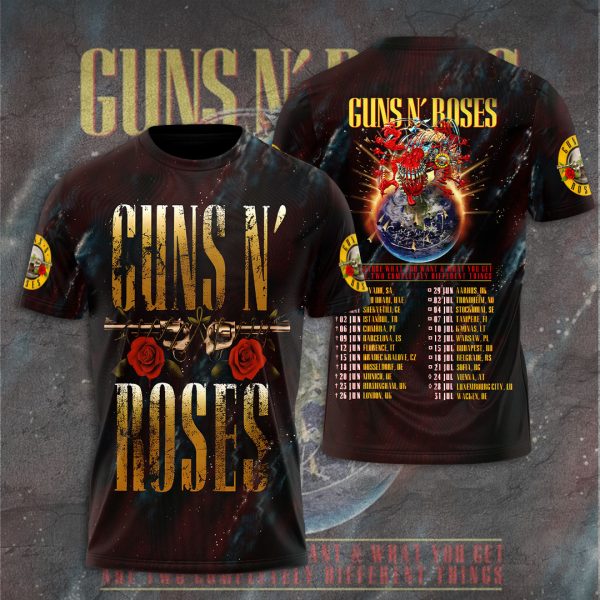 Guns N’ Roses 3D Apparel - TANTN 9957